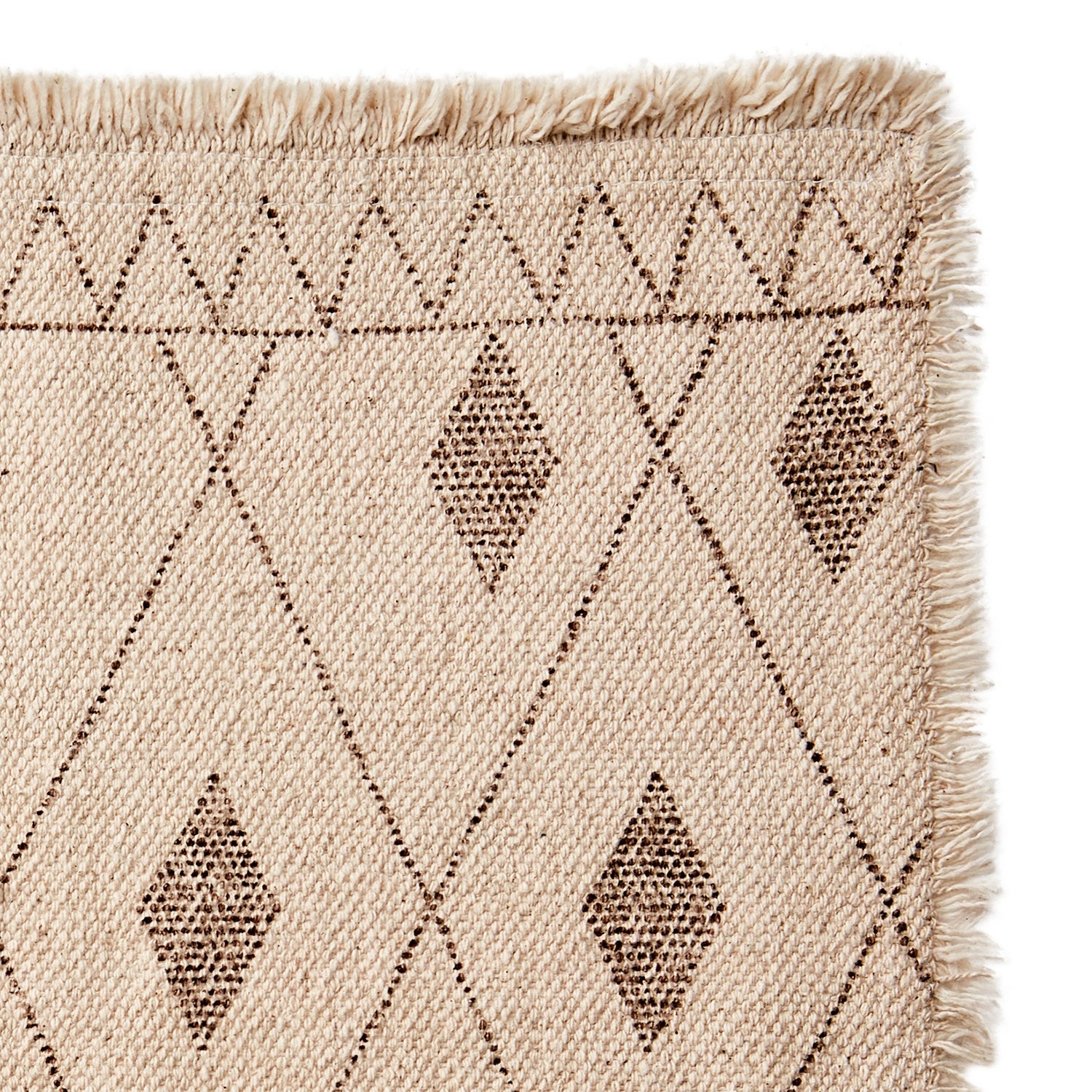 FERNANDO Tallriksunderlägg, Natur/brun