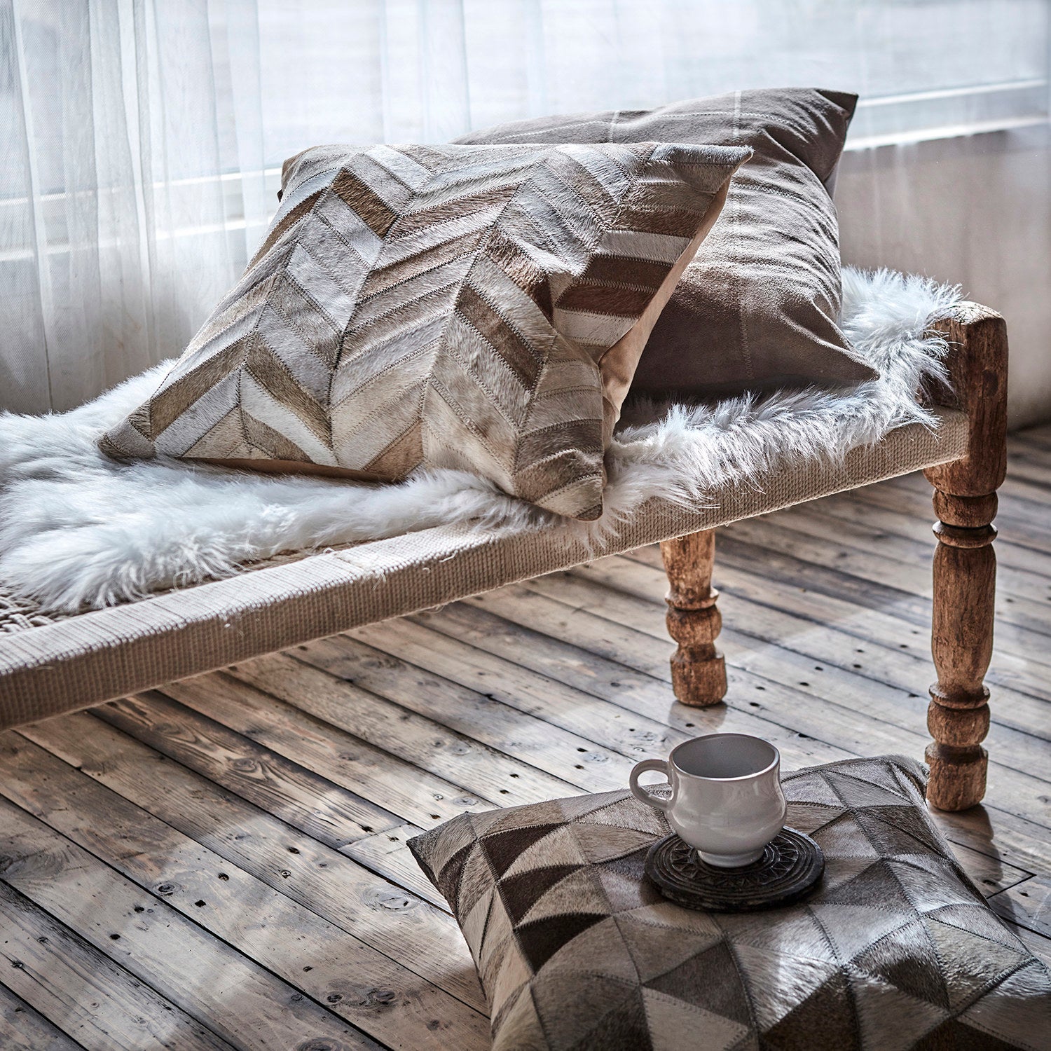 SAVANNA Kuddfodral, Beige