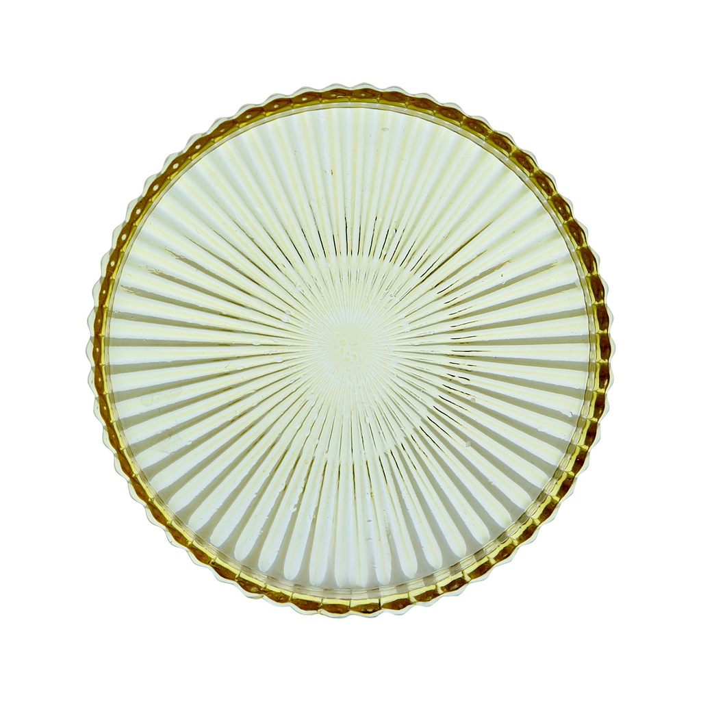 MOA Fat, Gul Ø8,5xH1.5 cm