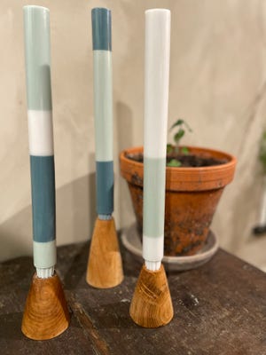 Ljus 3-pack 30cm Gradient Layered 19h