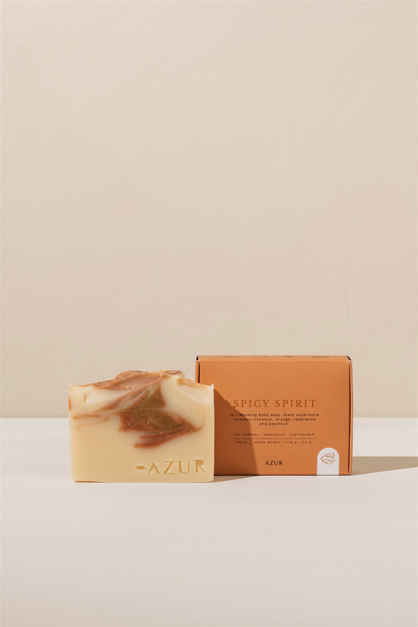 Azur Spicy Spirit | Natural Soap Bar | Handmade