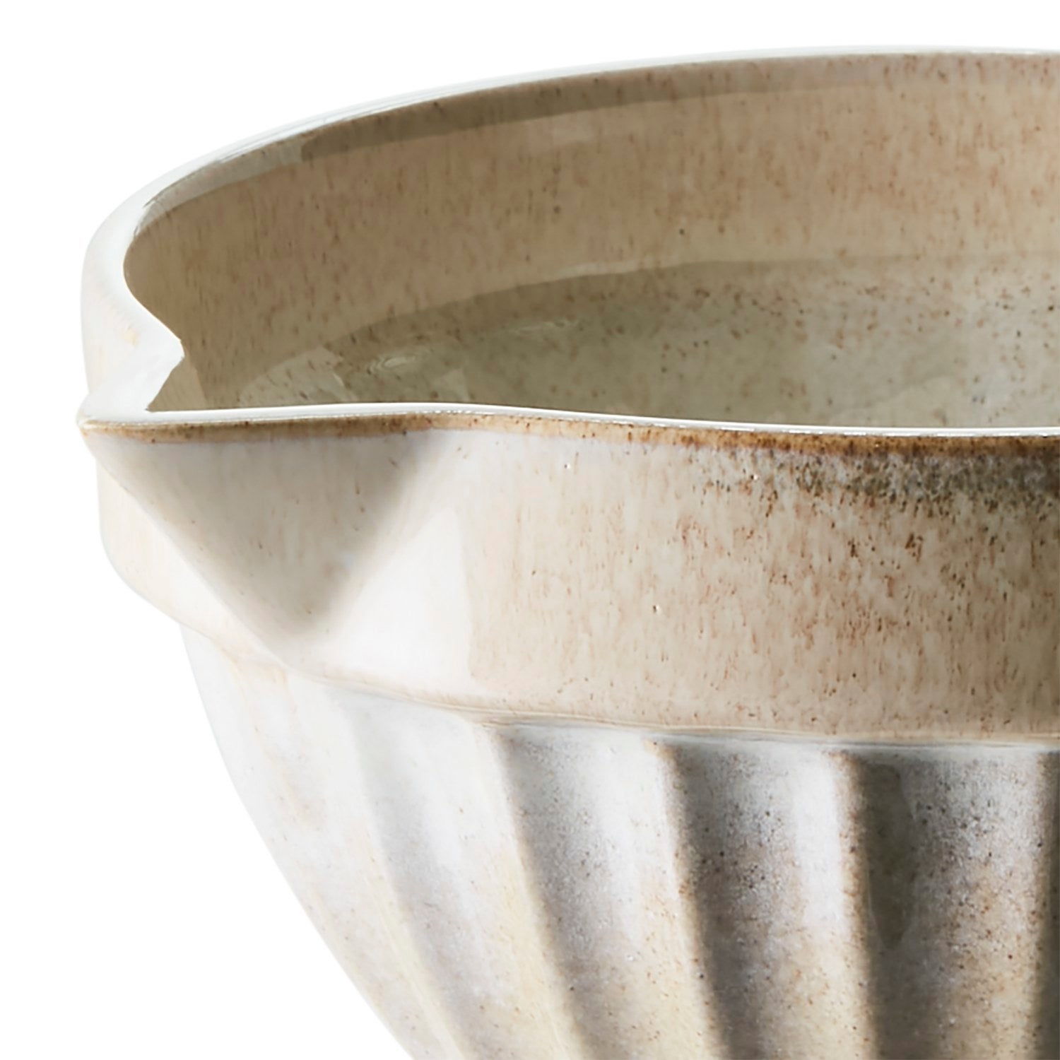 COSTA Skål med pip, Beige/flerfärgad