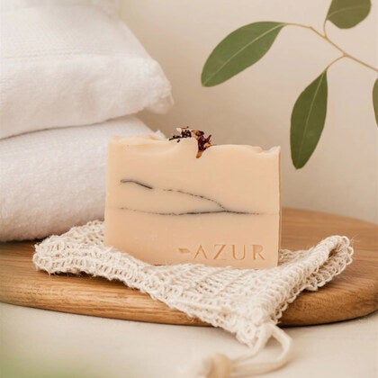 Tvålpåse i naturmaterial