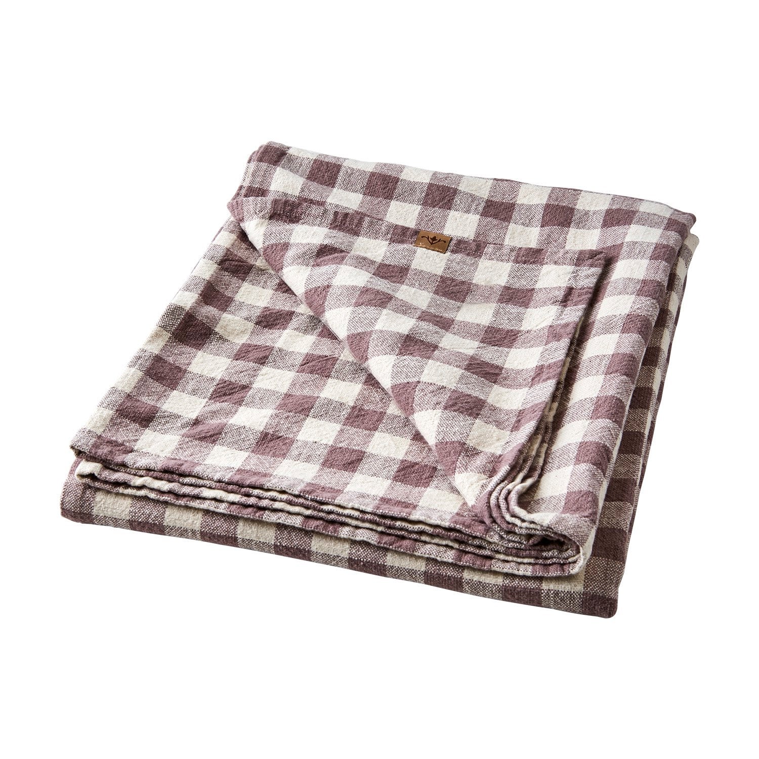 INGRID Bordsduk, Lila/elfenben