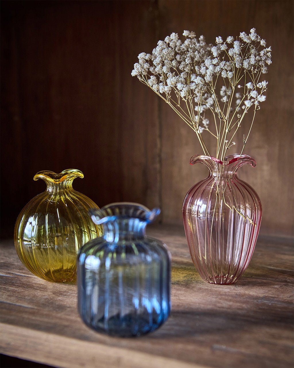 MOA vas Ø9.5xH10.5 cm, gul