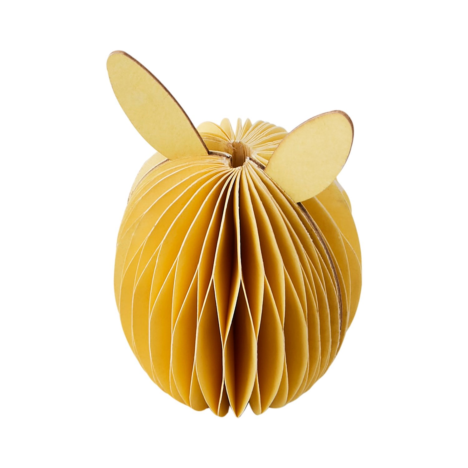 BUNNY Påskkanin i papper – Gul