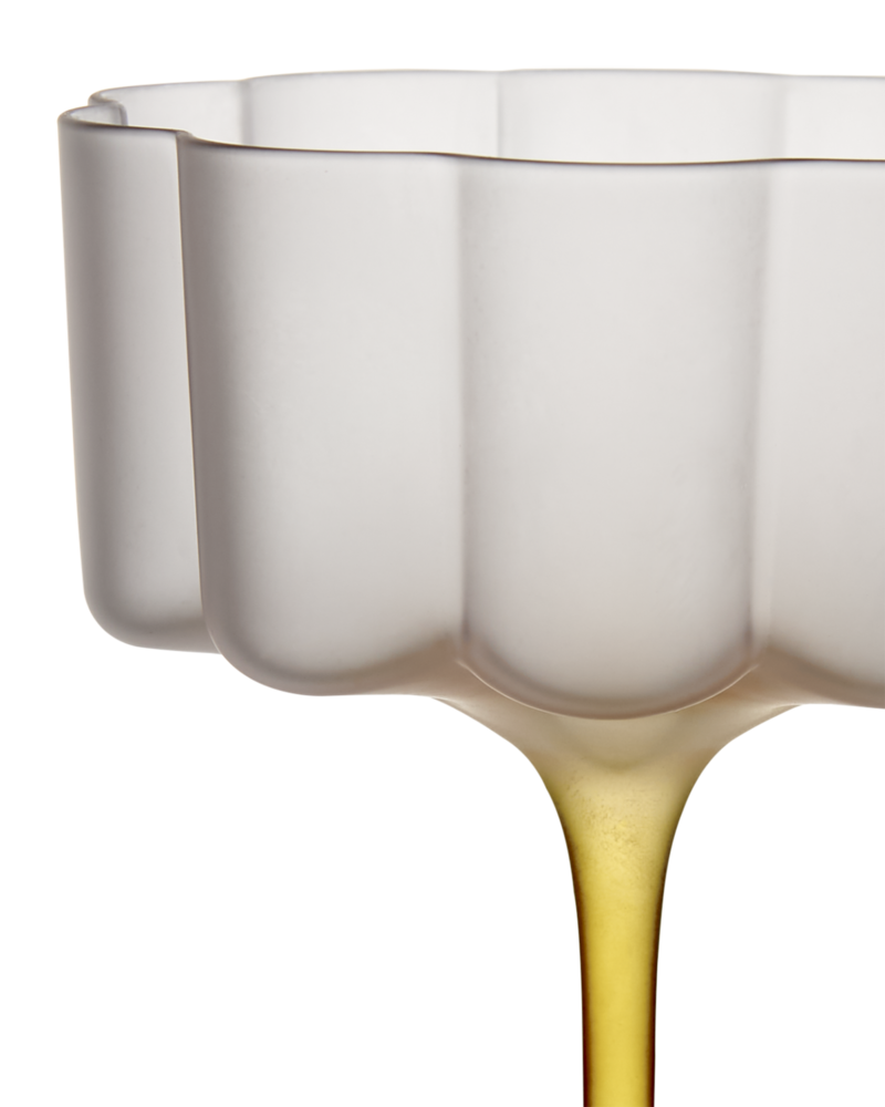 LILLIE Cocktail/dessertglas, Gul