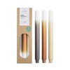 Ljus 3-pack 30cm Pine apple Gradient 19h