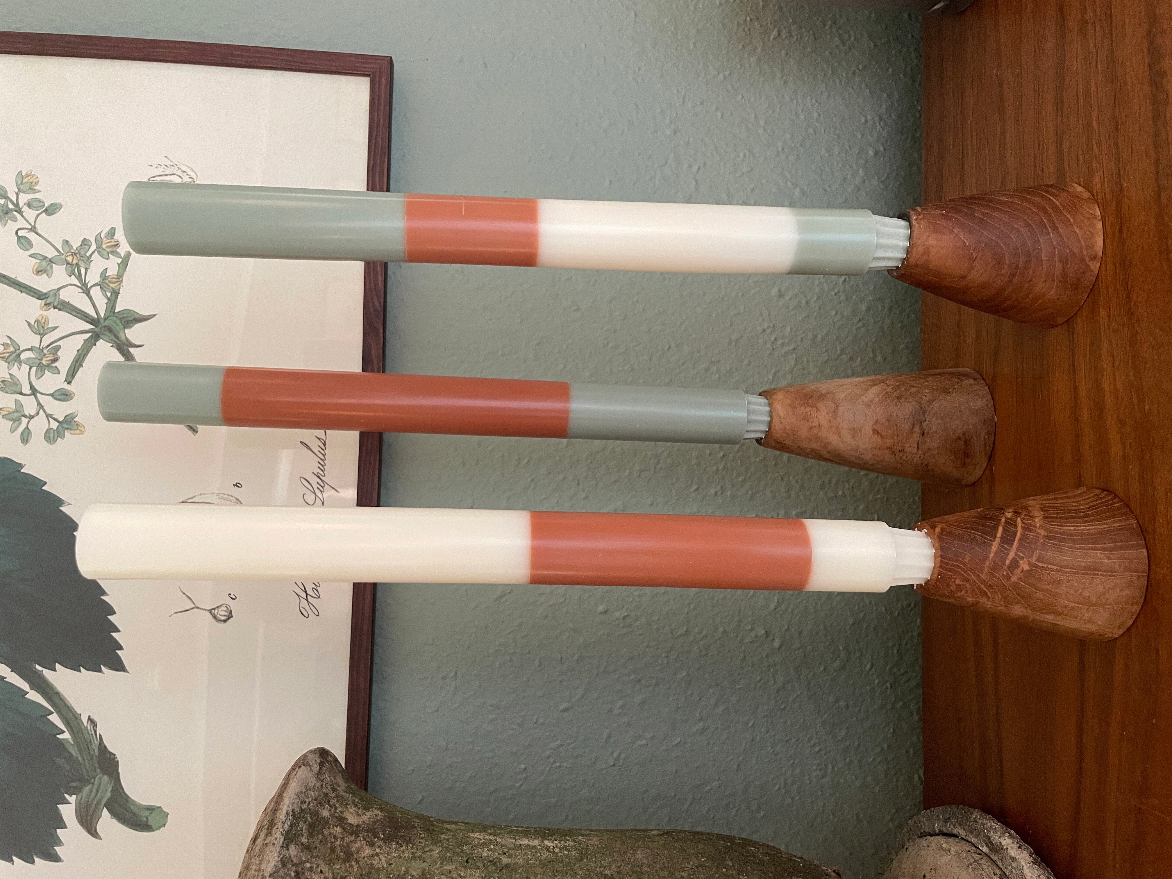 Ljus 3-pack 30cm Pine tree Layered 19h