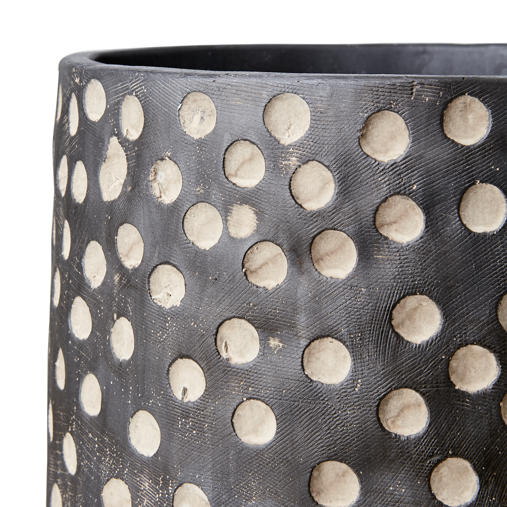 CAMILLE Kruka L, Svart/brun