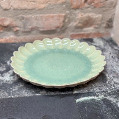 Marrakesh assiett Grön Ø 22 cm