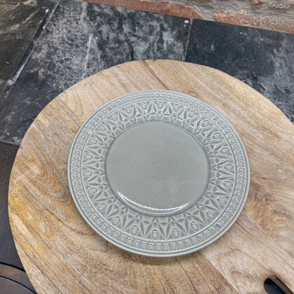 Cristal Salladsassiett Grå