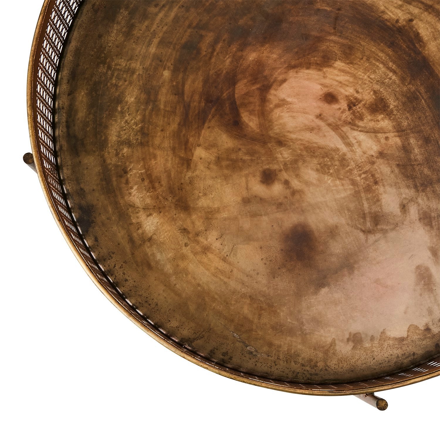 THOMAS Bord M, Mässingsfärgad