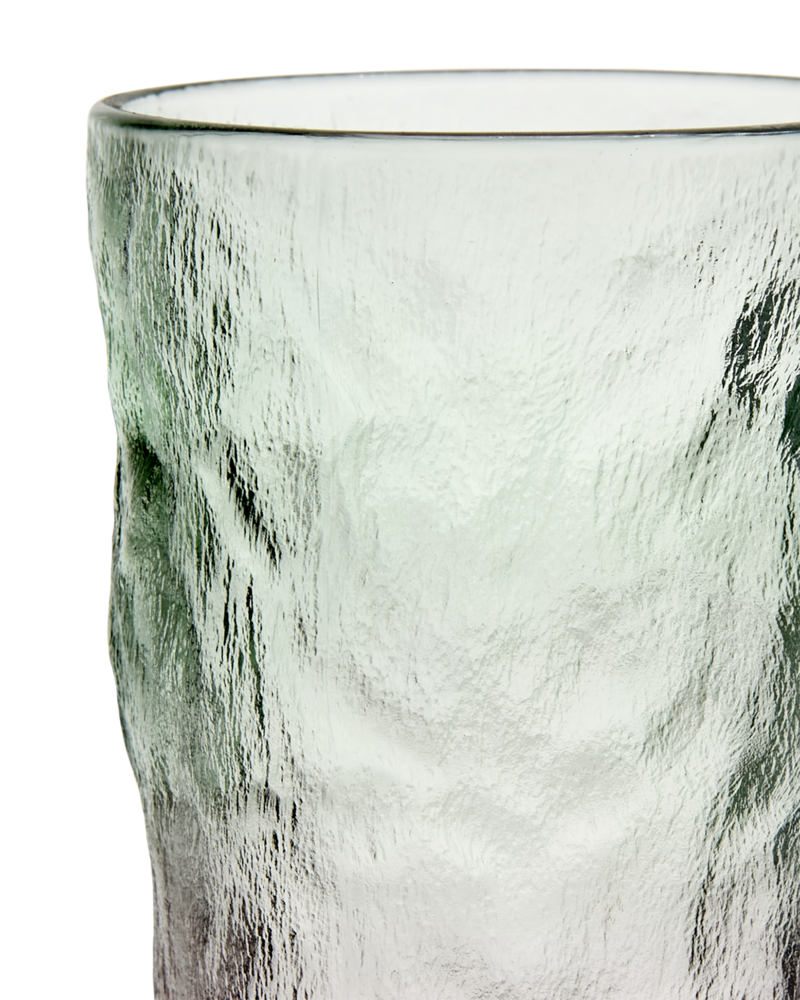 COCKTAIL Glas, Grön/rosa