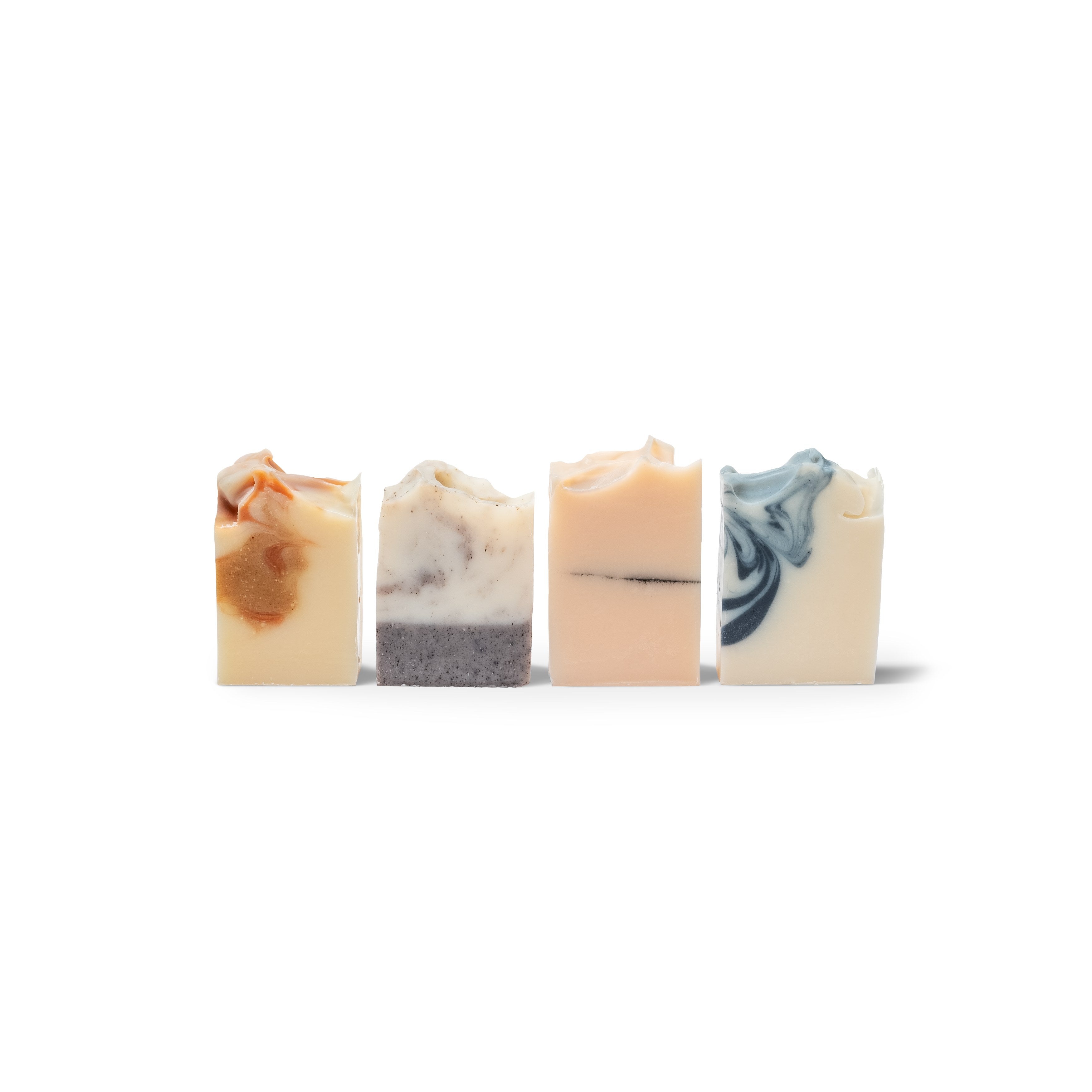Azur Sample Set | 4 Natural Soap Bars | Handmade