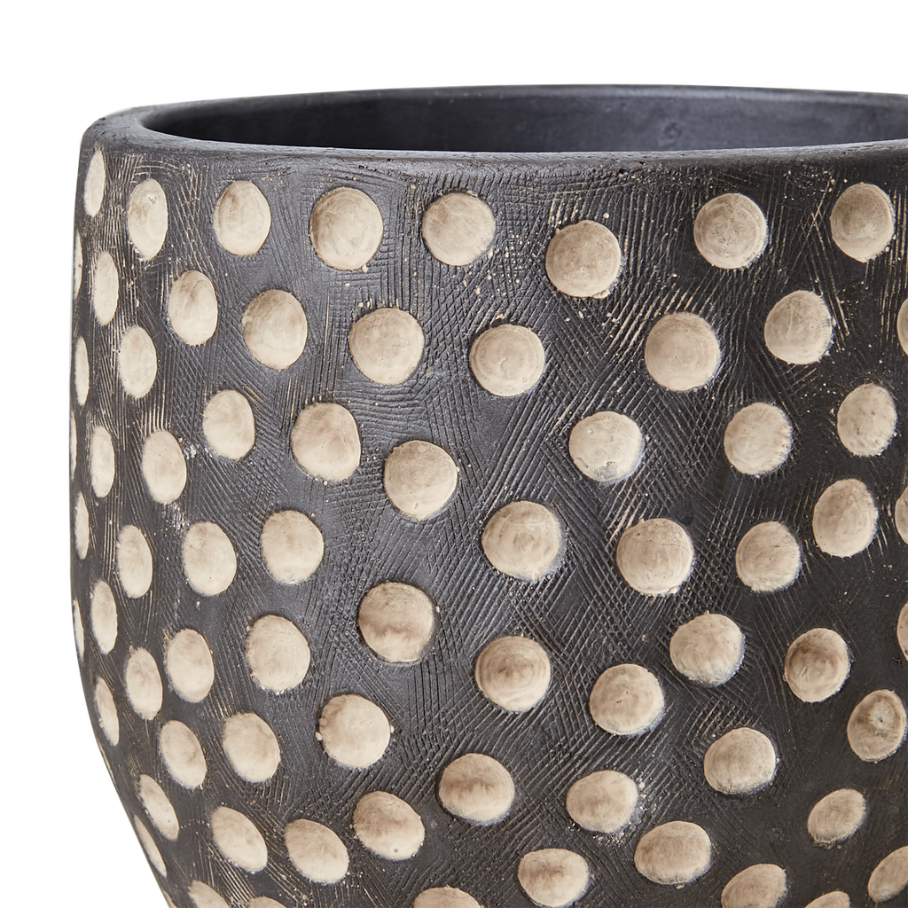 CAMILLE Kruka M, Svart/brun