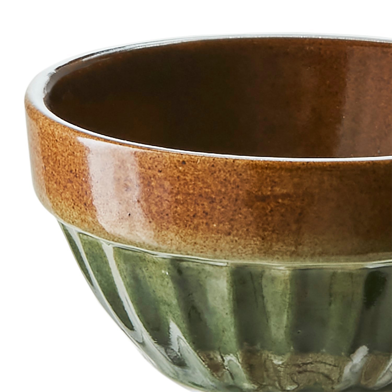 COSTA Skål S, Grön/brun