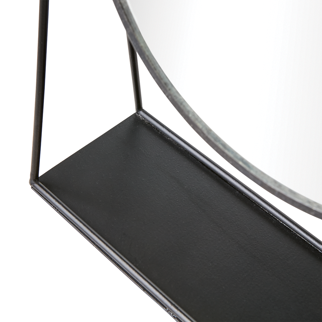MARINA spegel L, svart