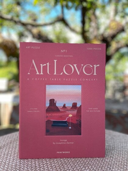 Art Lover Bok Pussel - No 1 Lounge