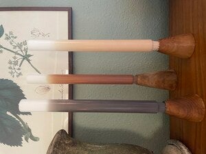 Ljus 3-pack 30cm Pine apple Gradient 19h