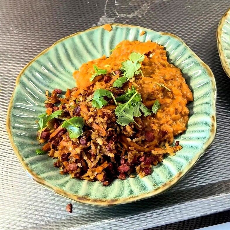 Äggröra med gochujang