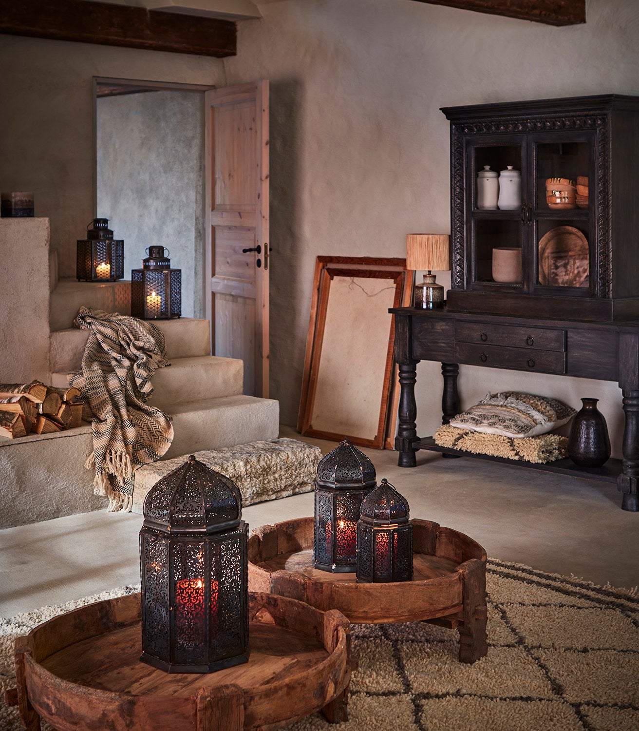 ORYX Lykta S, Svart/brun