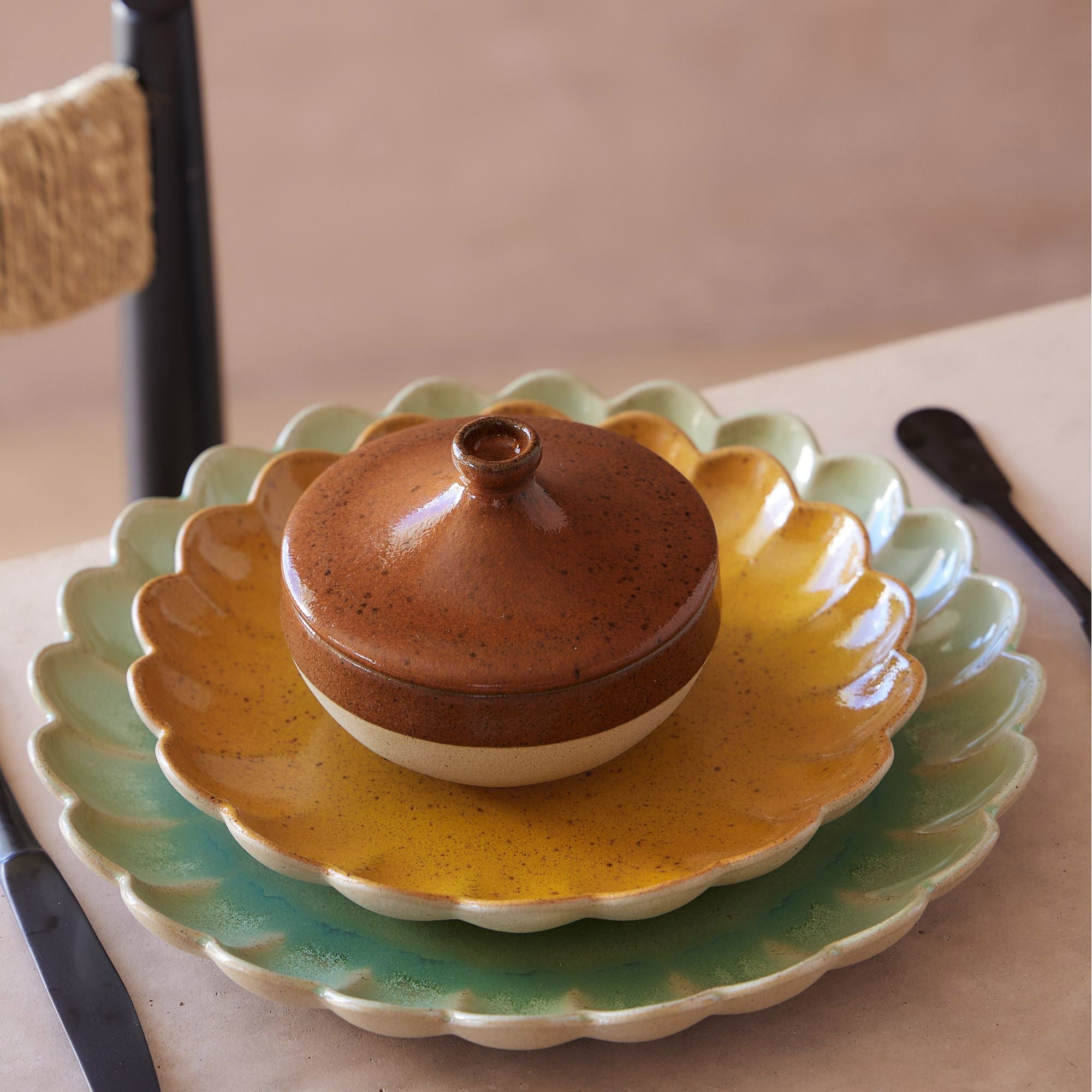 Marrakesh assiett Saffran Ø 22 cm