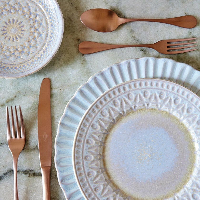 Cristal Salladsassiett Pärlemor