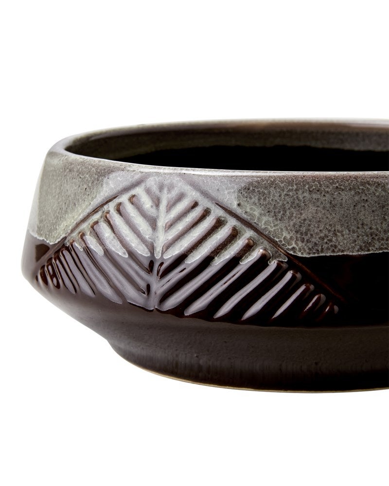 VILLE Skål, Brun/elfenben