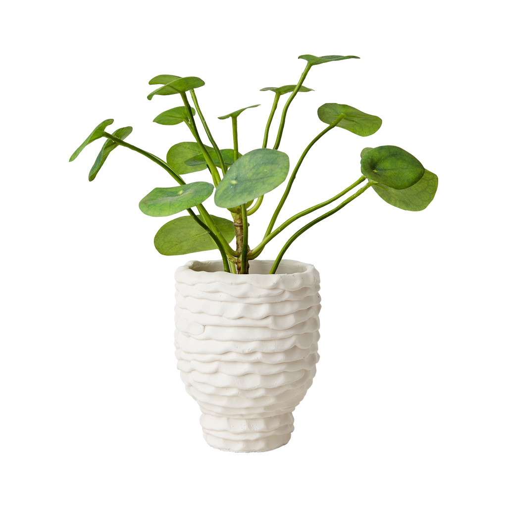 CREAM kruka L Ø31xH42 cm, elfenben