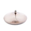 Oljelampa Disk Champagne 18cm