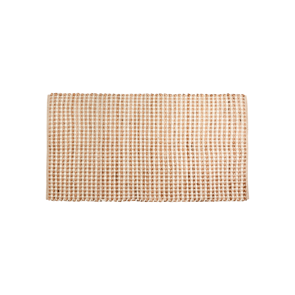 VENDELA matta XS 150x80 cm, beige/elfenben