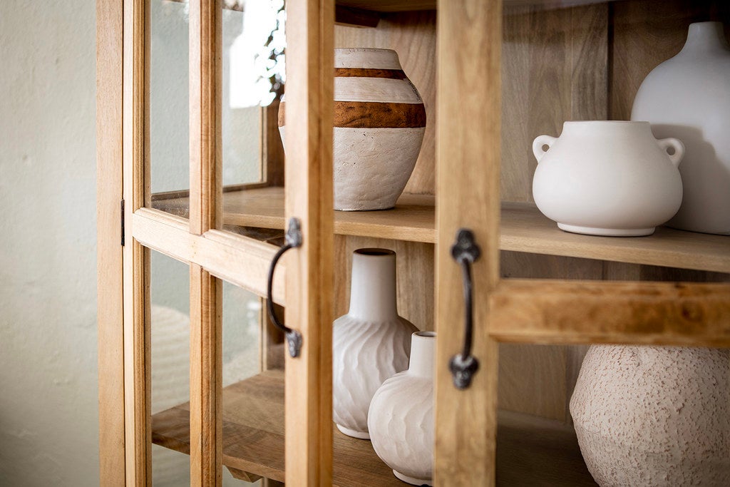 CAMILLE Kruka M, Svart/brun