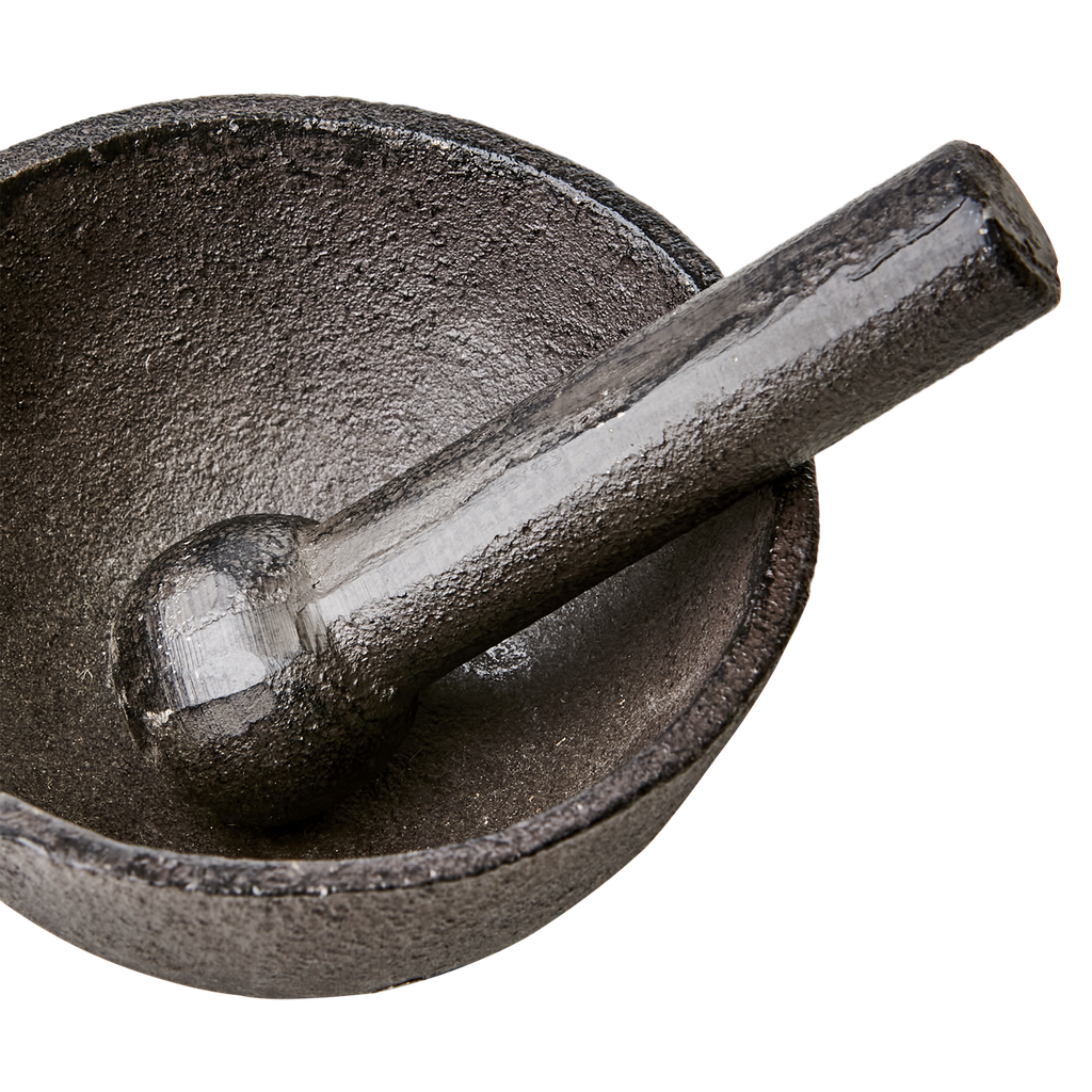 FREJ Mortel dekoration S, Brun/svart