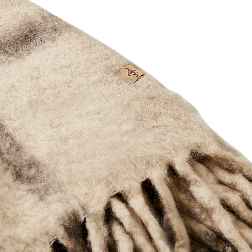 FRASSE Filt, Beige/grå/grön