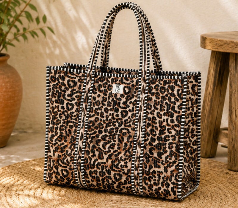 Väska leopard