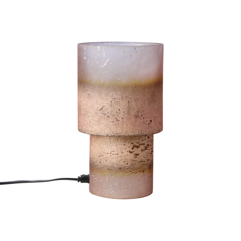 ELDOR Bordslampa, Mörkrosa