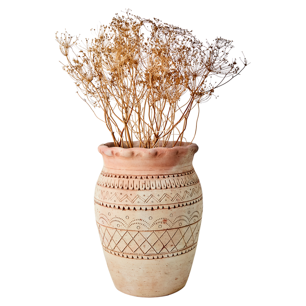 THEO Urna, Terrakotta ~Ø13/21xH33