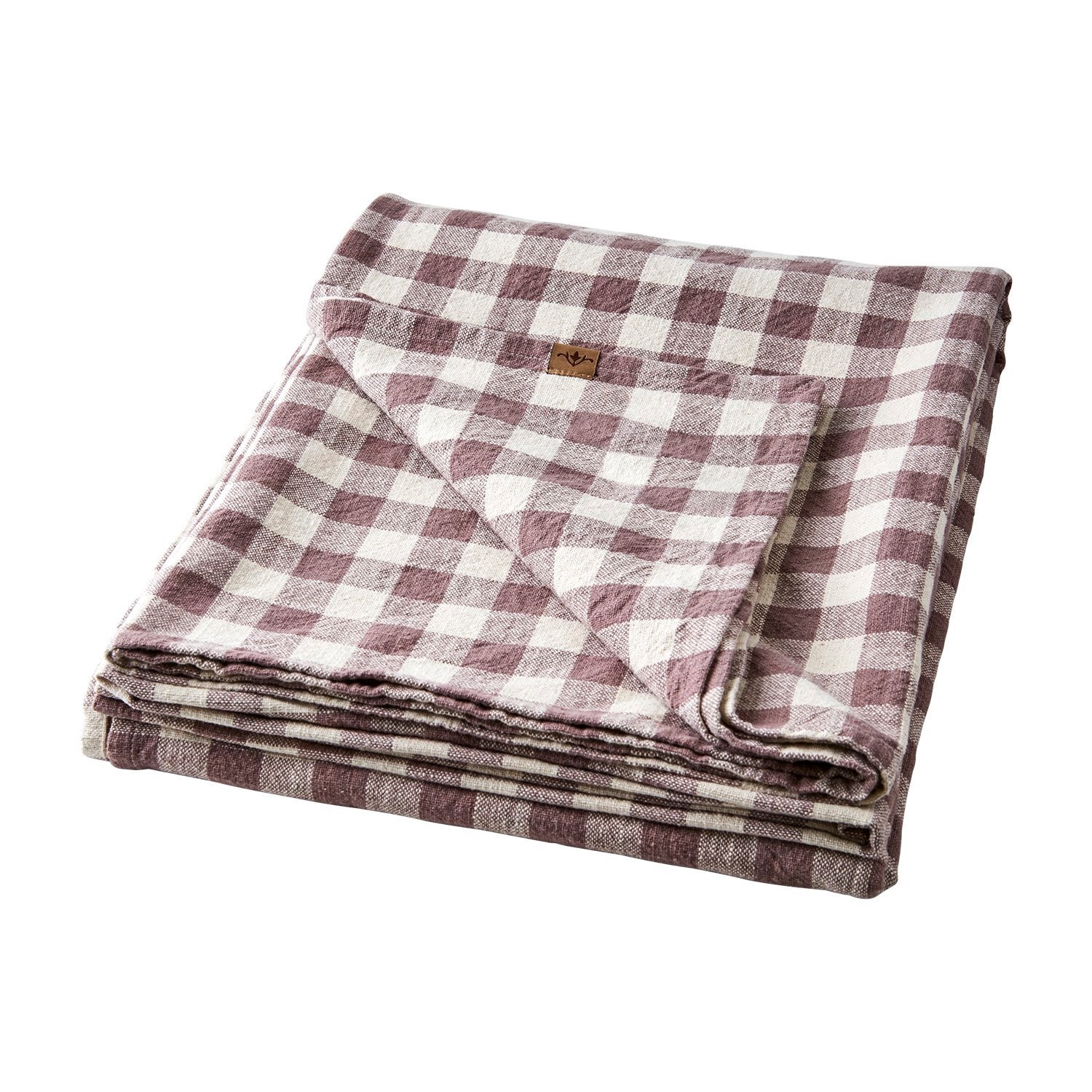 INGRID Bordsduk, Lila/elfenben