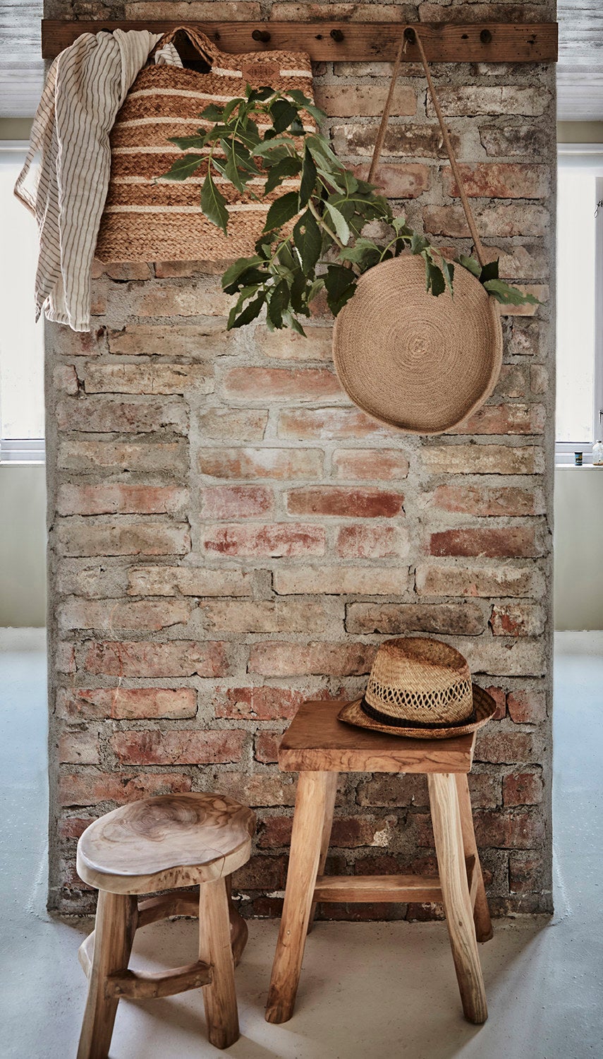 ELSA Bordsduk, Elfenben/olivgrön