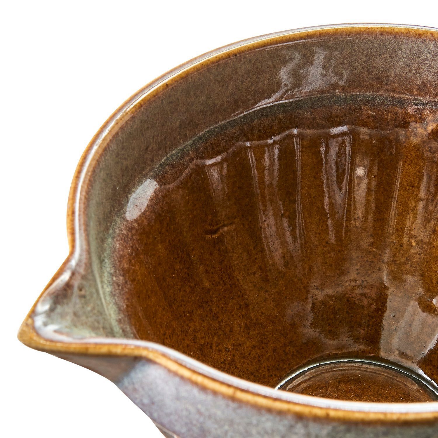 COSTA Skål med pip, Brun/flerfärgad