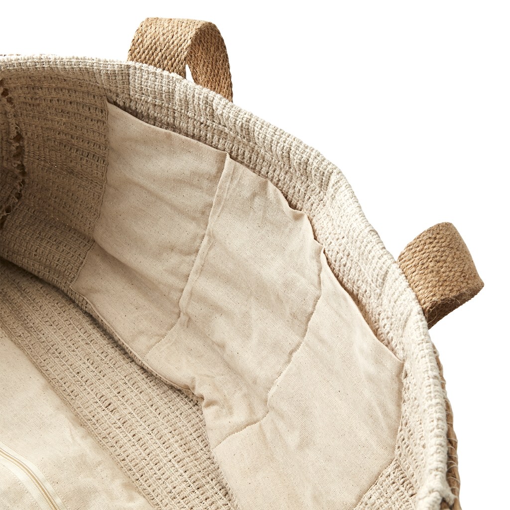 VENDELA väska Beige 50x22x35/58 cm