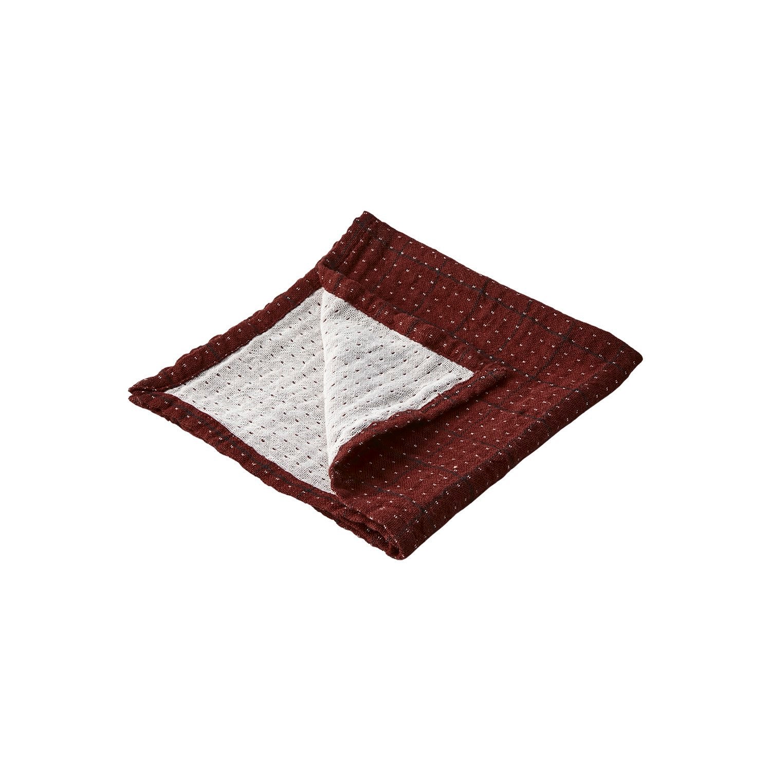 ELSA Servett, Bordeaux/svart