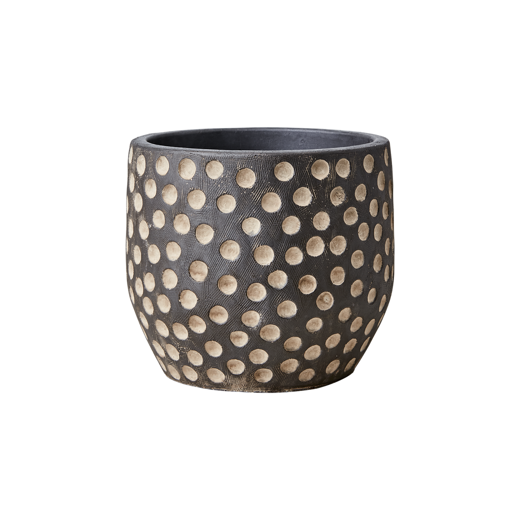 CAMILLE Kruka M, Svart/brun