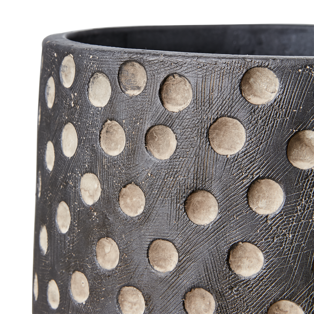 CAMILLE Kruka M, Svart/brun