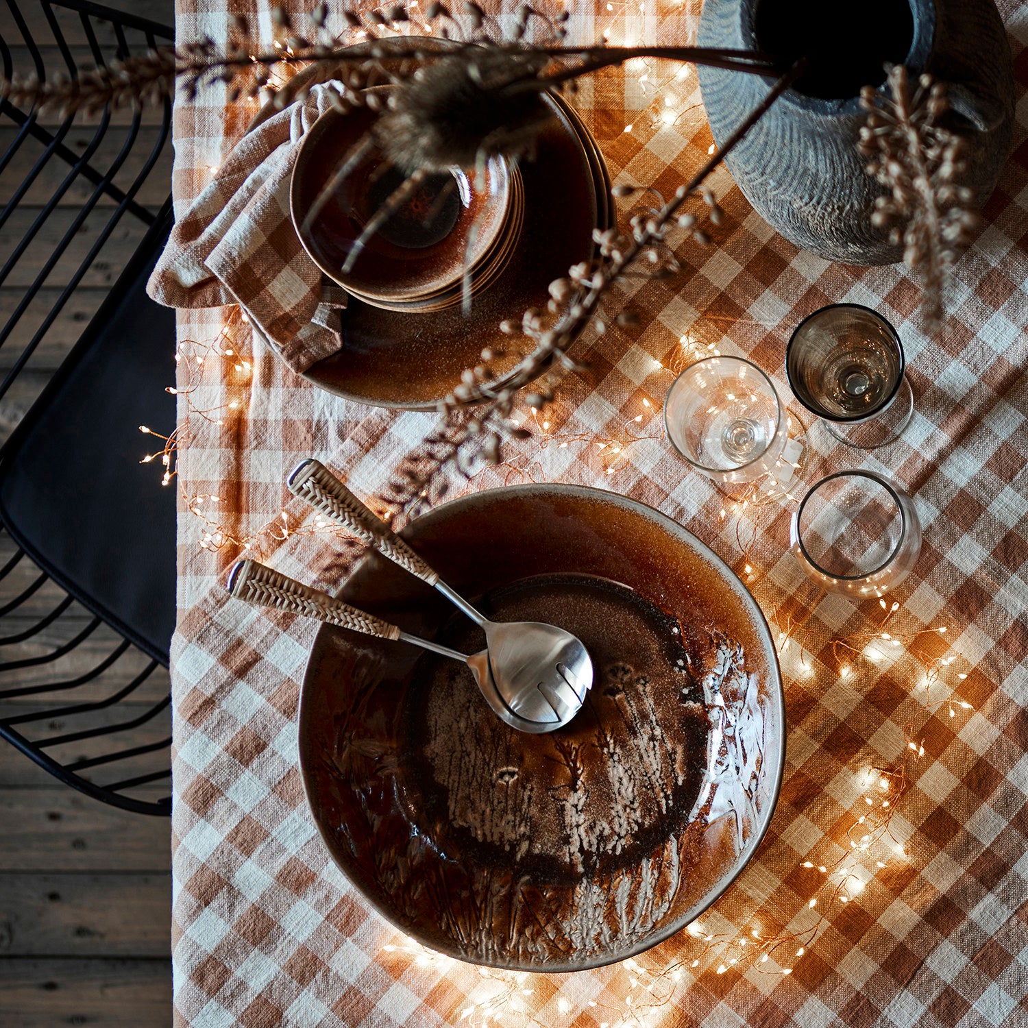 ODIN Servettring, set om 4, Svart