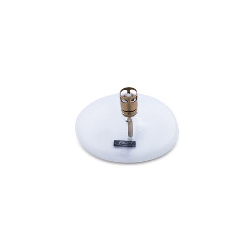 Oljelampa Disk klarglas 10cm