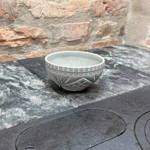 Cristal Liten frukt- och flingskål Ø 12 cm Grå 