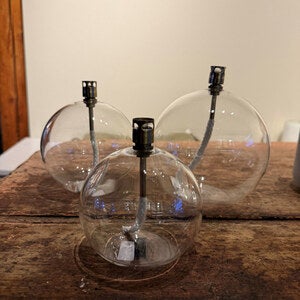 Oljelampa Klarglas 10cm