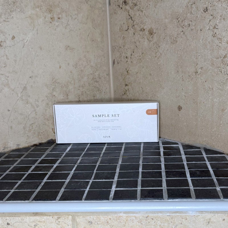 Azur Sample Set | 4 Natural Soap Bars | Handmade